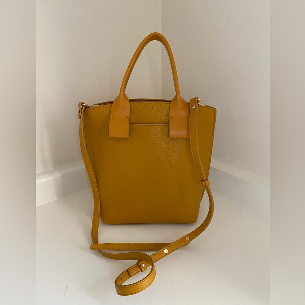 Elegant Mustard Tote